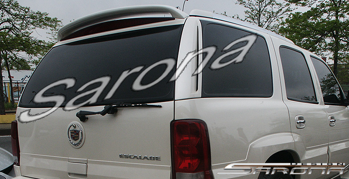 Custom Cadillac Escalade Roof Wing  SUV/SAV/Crossover (2002 - 2006) - $240.00 (Manufacturer Sarona, Part #CD-001-RW)